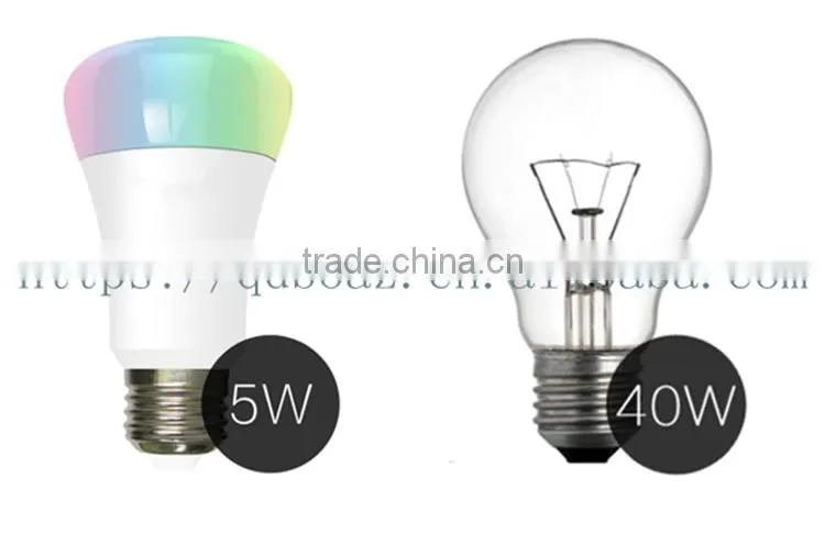 5W High quality products 220V zigbee LED lighting wifi bulb