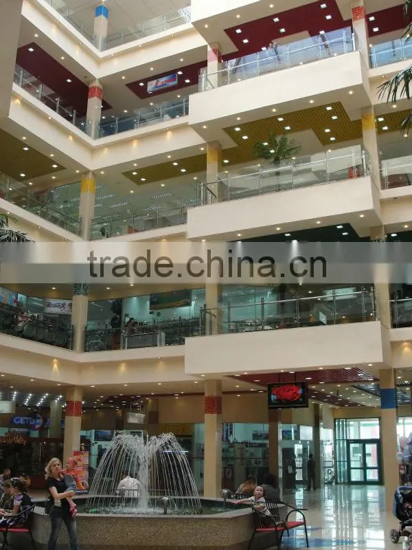 Hot sale !!! 2013 canton fair show glass partition wall from engineer company with TUV approval