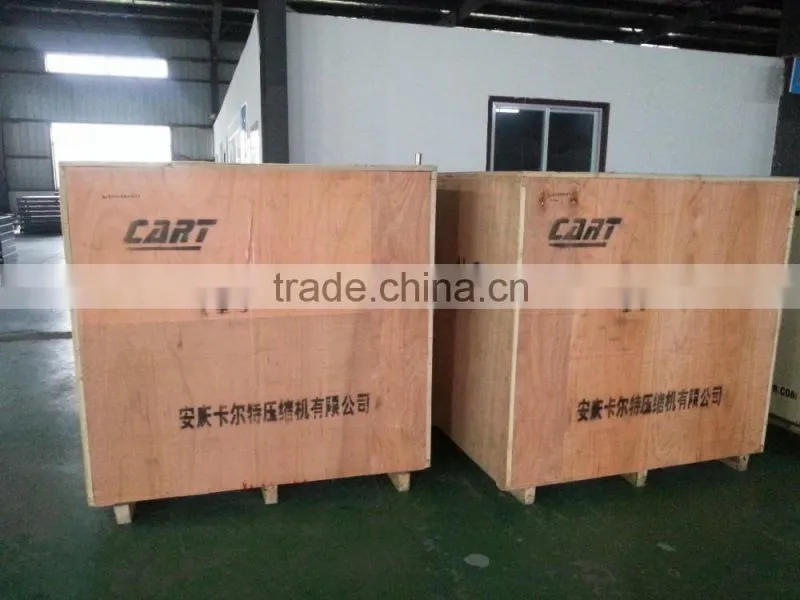 Permanent Magnet 0.8 Mpa screw compressor with silent compressor