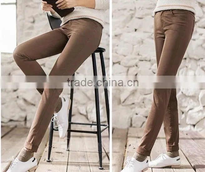Leisure high-grade fabrics cotton men's trousers