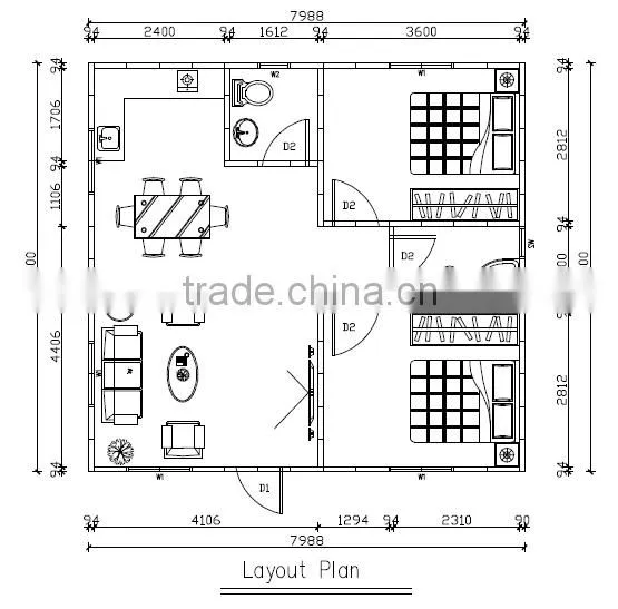 2016 Cheap Mobile economical Prefabricated Beach House wholesale