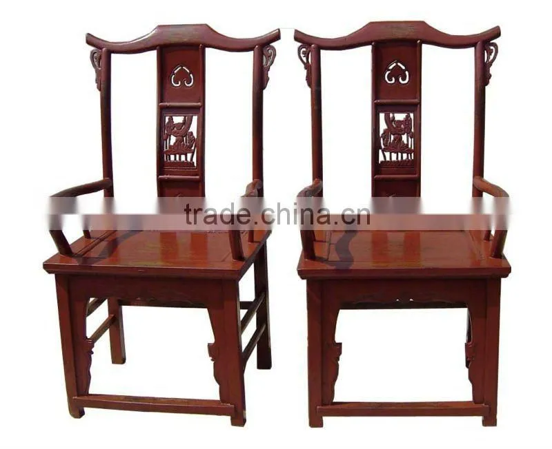 Chinese antique wooden arm chair