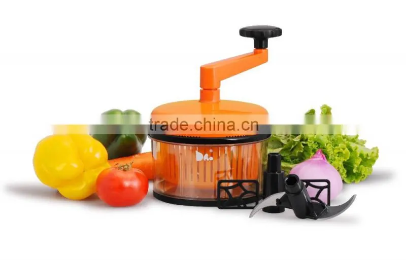 S/S+ABS+PS+PA Kitchen utensil food processor/portable food processor/hand food processor