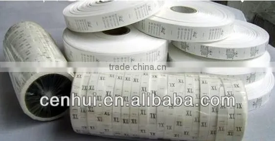 Roll labels printing for retail