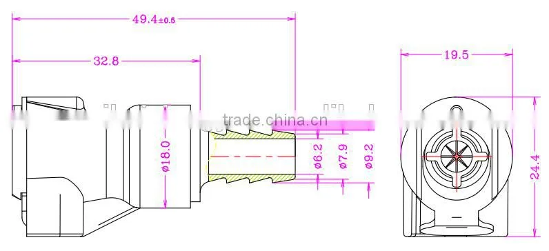 5/16" coupling BLD1605HB