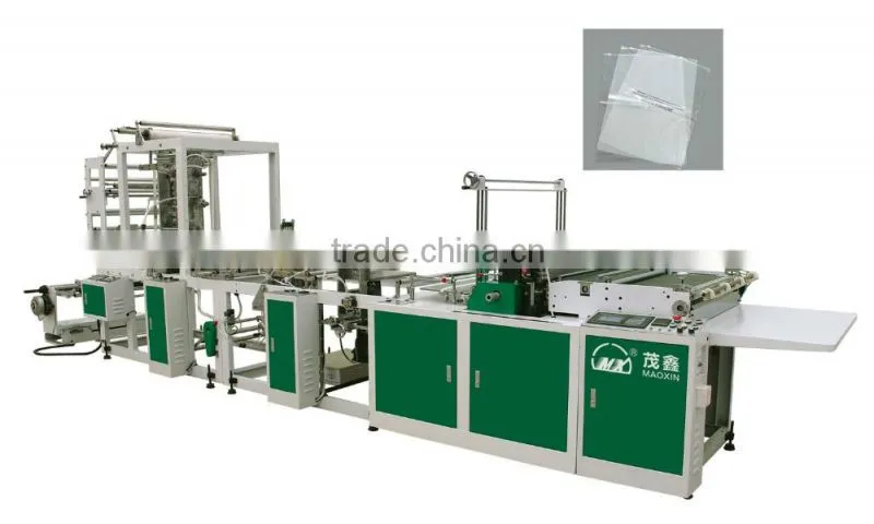 High quality Full Automatic folded bag, Zipper Bag Making Machine