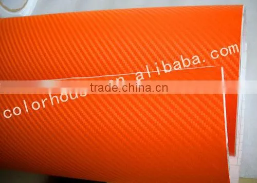 Bubble-free 3D auto carbon fiber car wrap vinyl film