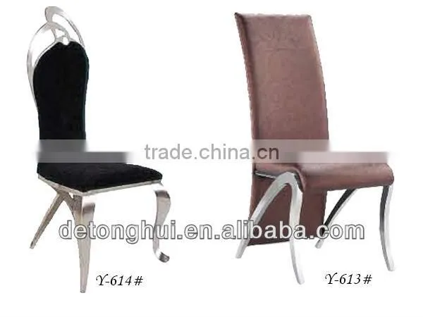 new design hotel hall fabric dinner chair Y-615#