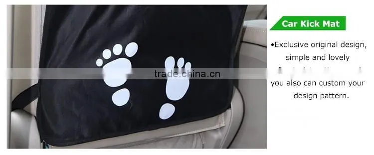 2016 New Kick Mat Auto Seat Back Protectors + Organizer Pockets-kitty