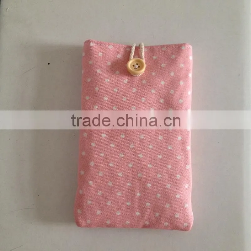 wholesale canvas mobile phone bags