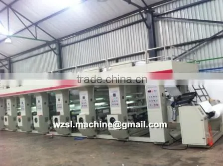 Econimic Gravure PE Film Printing Machine Eight Colors