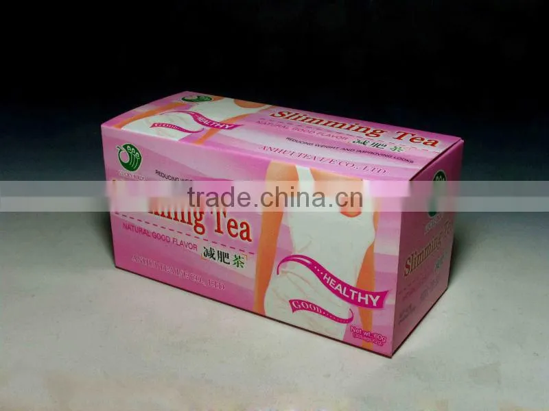 Herbal Slimming tea bags 2g/bag x 30bag/box x 48box/ctn