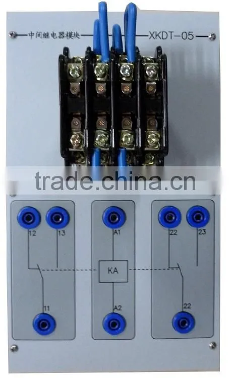 Electric Motor Train, AC-DC Motor and Control Training Bench, Electrical Lab