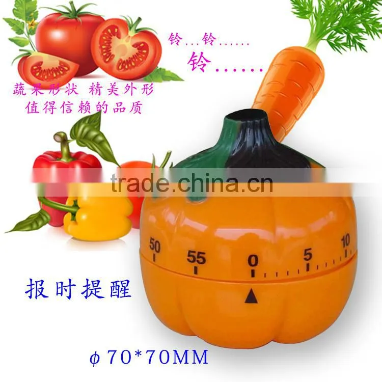 New novelty fruit shaped kitchen timer,vegetable shape kitchen timer