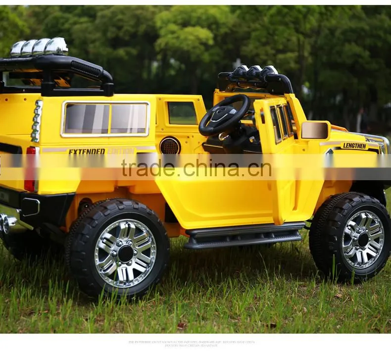 New product Battery Power remote control ride on hummer for boy JJ255
