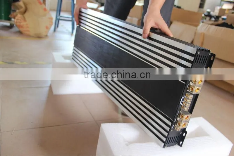car speaker amplifier 1 way digital professional type D in car/barge/ houseboat