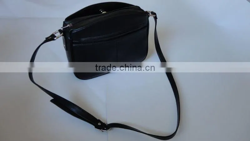 Black Genuine Leather shoulder bag