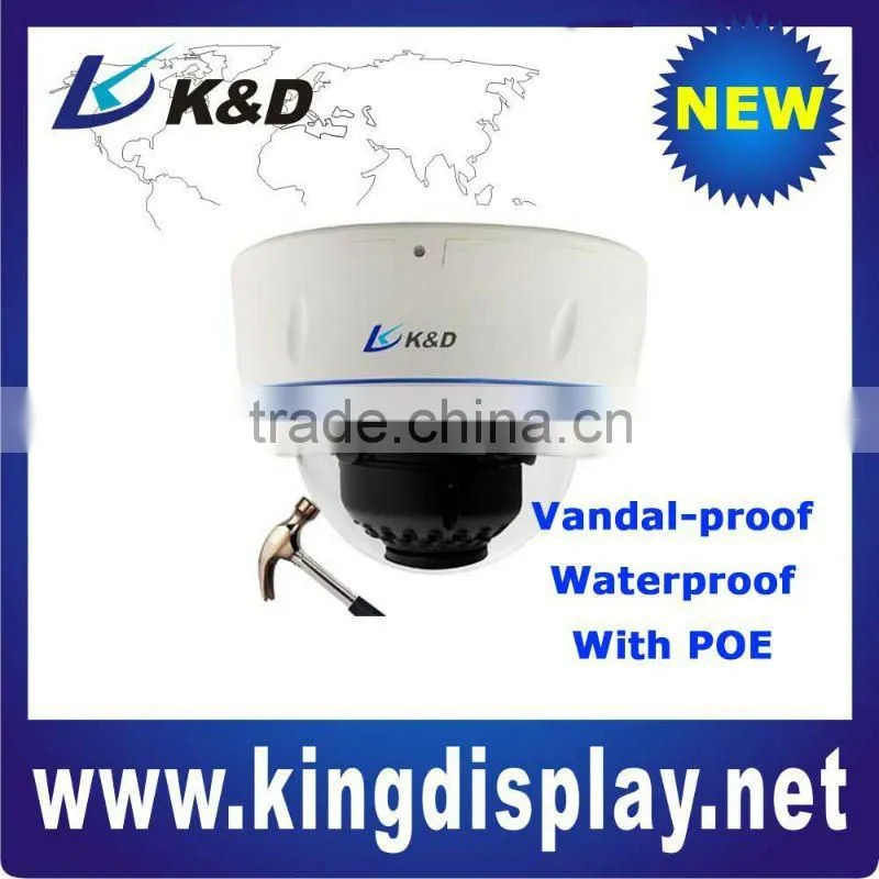 WiFi waterproof dome camera with FCC, RoHs, CE approved