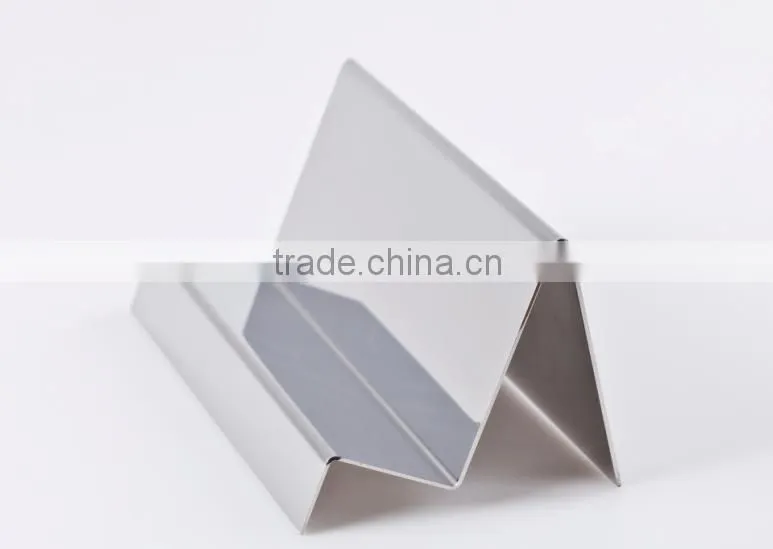 Stainless steel counter shop wallet display racks