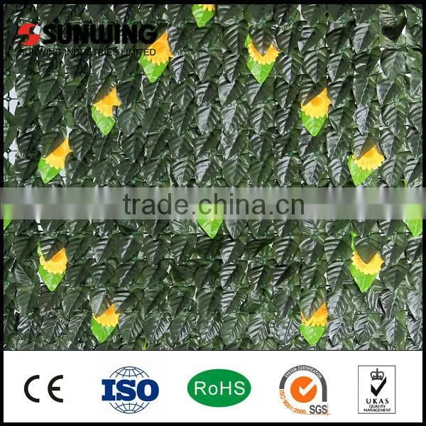 artificial leaves hedges topiary boxwood panels for decor