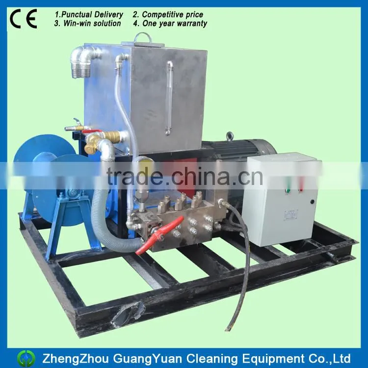 1000bar heat transfer tube cleaning machine heat exchanger tube cleaning equipment