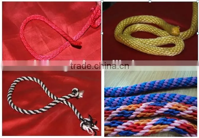 18 spindle hauling rope braiding machine