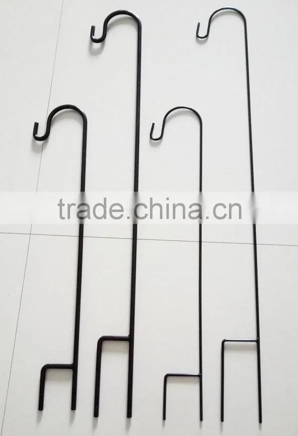 good quality single garden shepherd hooks for sale