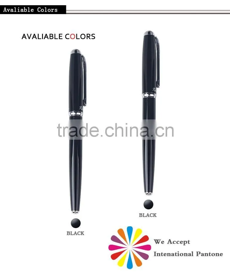 Luxury gift heavy metal pen customized logo business pen for CEO