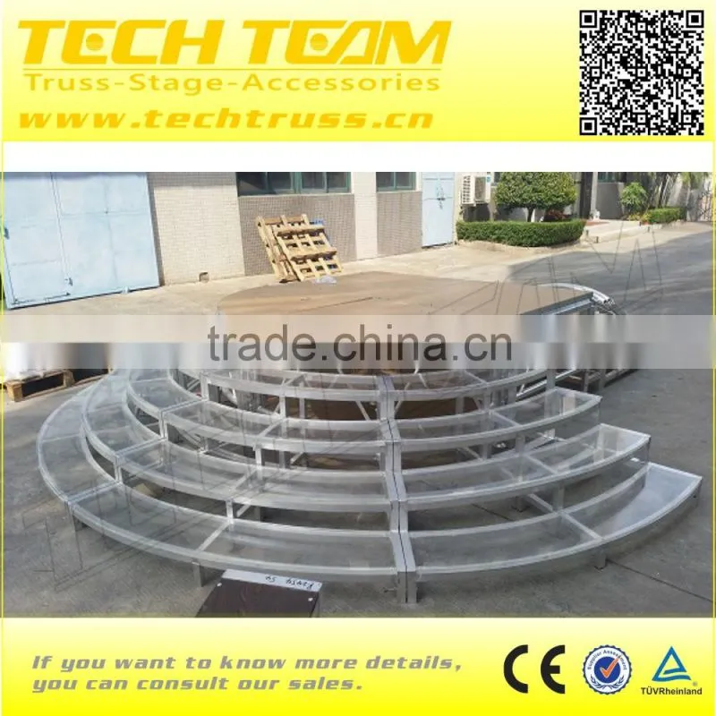 Acrylic Outdoor Stage,Aluminum Stage Frame ,Events Stage For Sale