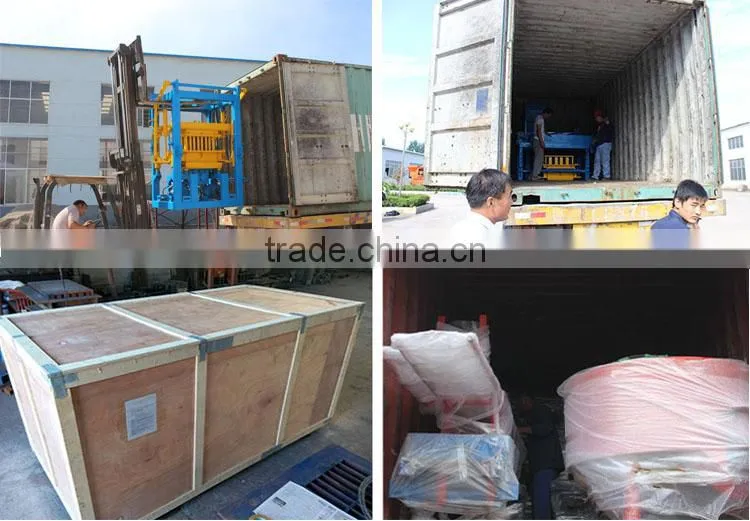 Linyi Wante Machinery egg laying mobile manual brick making machine for sale QT 40-3B