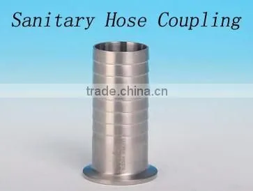 Sanitary stainless steel hose coupling/Tri-clamp hose coupling