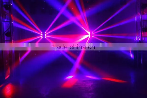 LED spider moving head beam light/spider RGBW 4in1 8*10w beam moving head light/LED effect light