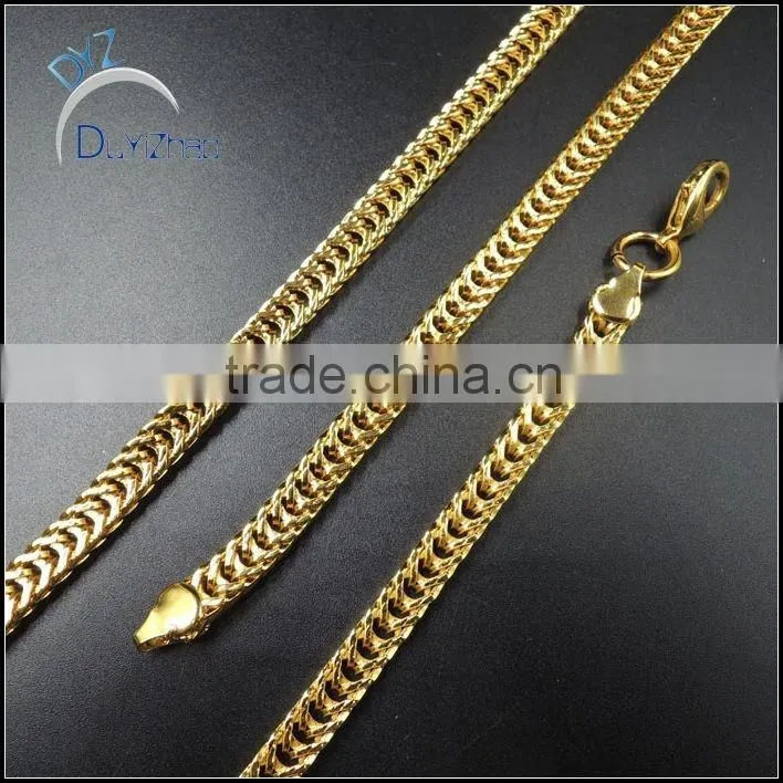 latest high quality hip hop fashion gold plated chains jewelry