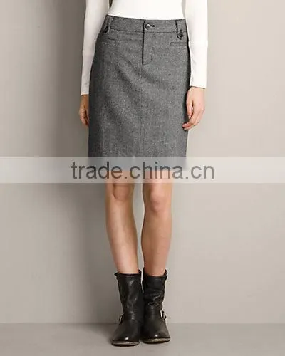 2016 hot sell women office skirts designs