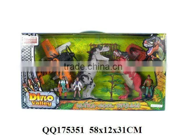 Funny dinosaur play set