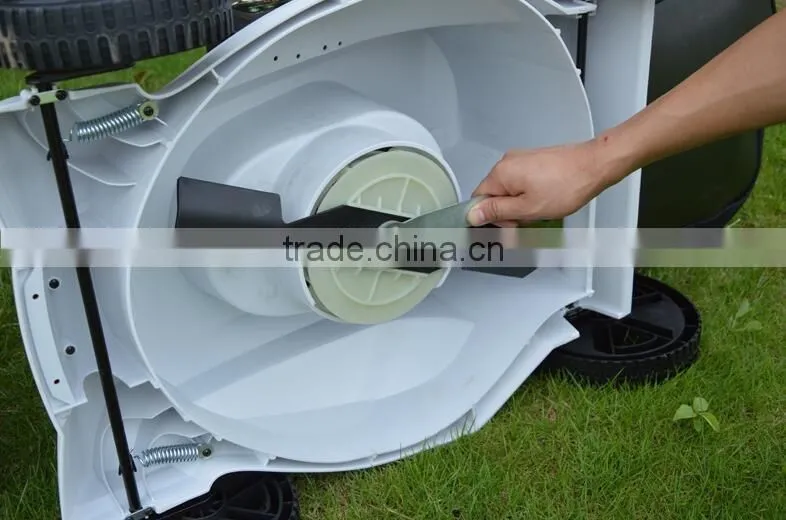 hand push electric 1600w-1800w plastic deck Lawn mower induction motor