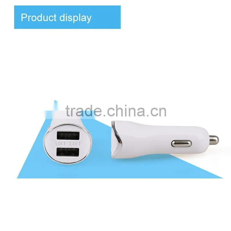 Promotional Mobile Phone Accessories Universal Dual Port USB Charger Car