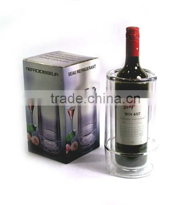 Double Layer Plastic Ice Bucket/Cooler/Holder/Pail