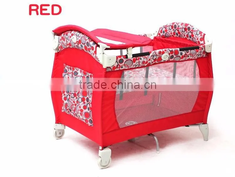 2016 China red baby bed