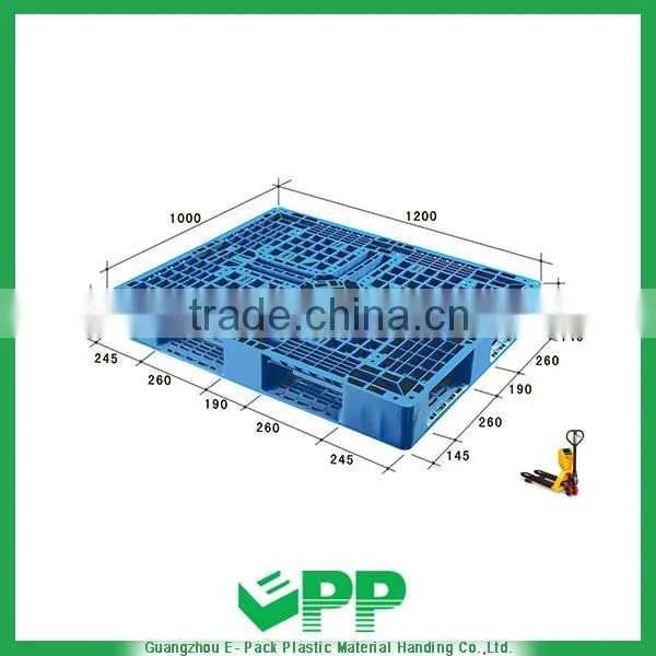 Standard Size Durable Plastic Pallet Prices for Manufacturer