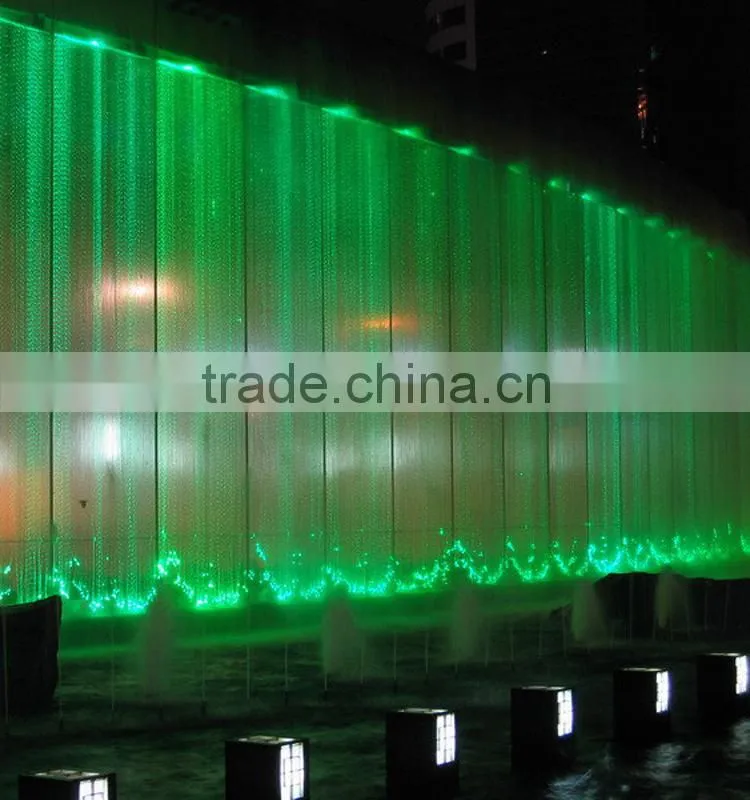 diy fiber optic waterfall light curtain for wall decoration