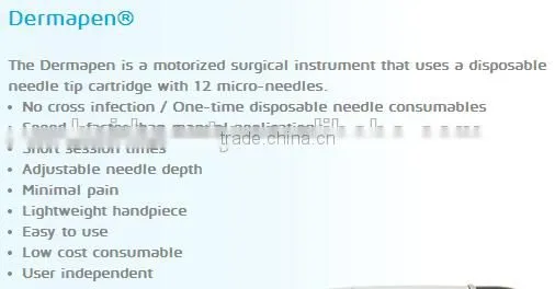 Effective derma pen derma rolling system roller pen DRE80