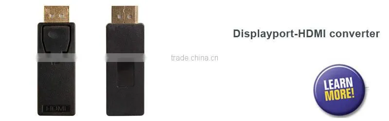 2016 new arrival display port to vga adapter