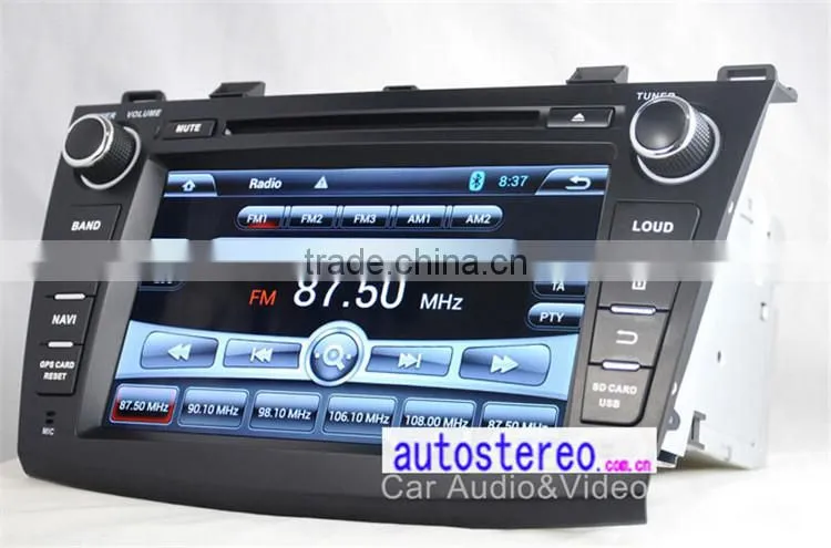 Autostereo Android Car MP3 Player for Mazda3 Car DVD GPS Navigation Central Multimedia Satnav BT PIP Ipod MP3 Player