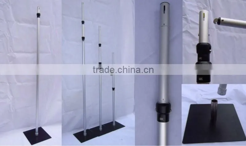 RK pipe and drape stands for home staging with red drapery,wedding pipe and drape