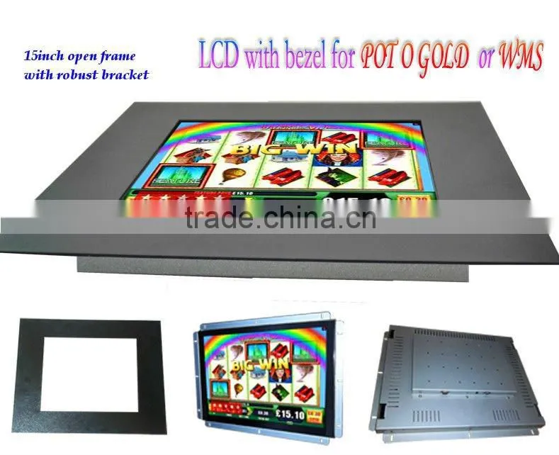 Wholesale 22 inch open frame touch for POG WMS gaming machines (IR/Resistive/SAW/Capacitive)