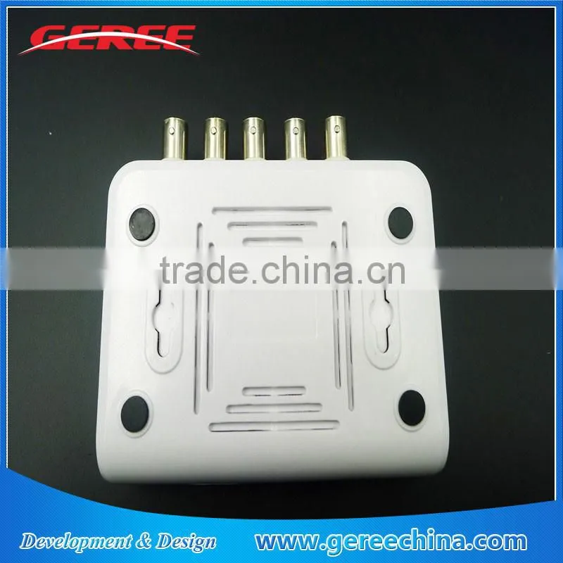 NTSC/PAL 4 CH Real-Time Video Quad Processor for CCTV camera System with remote control