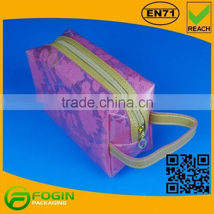 green pvc custom backpack for travel