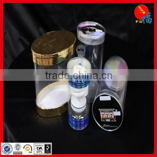 Clear plastic packaging boxes