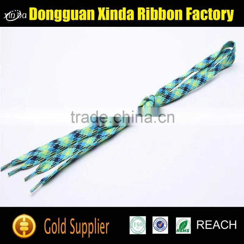 Custom Logo Printed Athletic Twisted Shoelaces